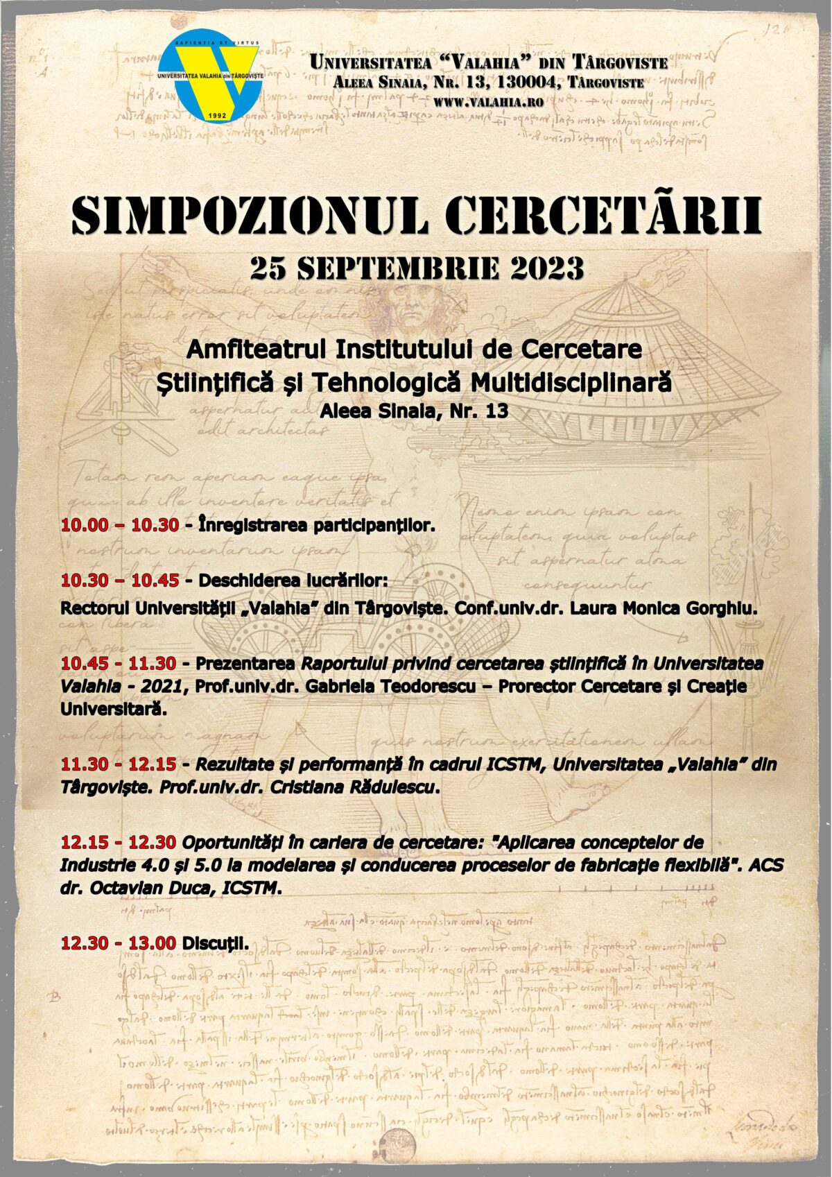 Simpozionul cercetarii 2023